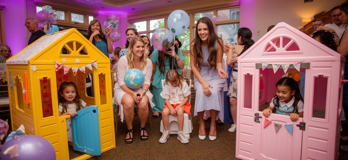 Mobile Children's Playhouses, Baby Gender Reveal & Babysitters at Weddings