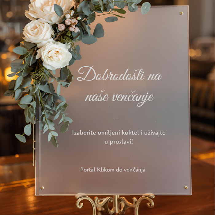 tabla dobrodošlice